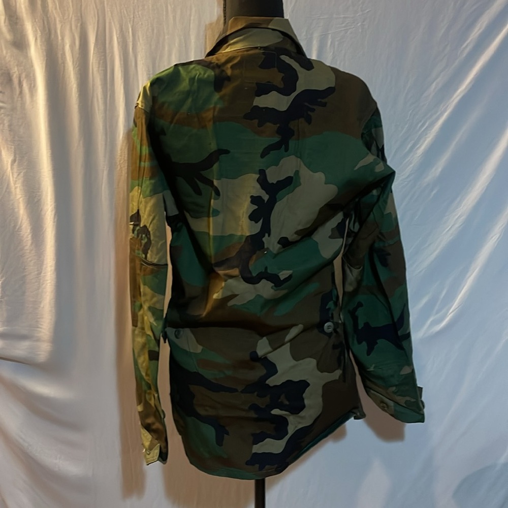 Army Print Patchwork Jacket - image 2